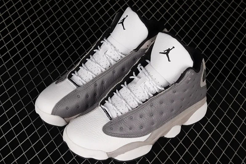 All categories Air Jordan Jordan series basketball shoes Air Jordan 13 Air Jordan 13 Retro AJ13 cool gray original real carbon real cat 414571-016